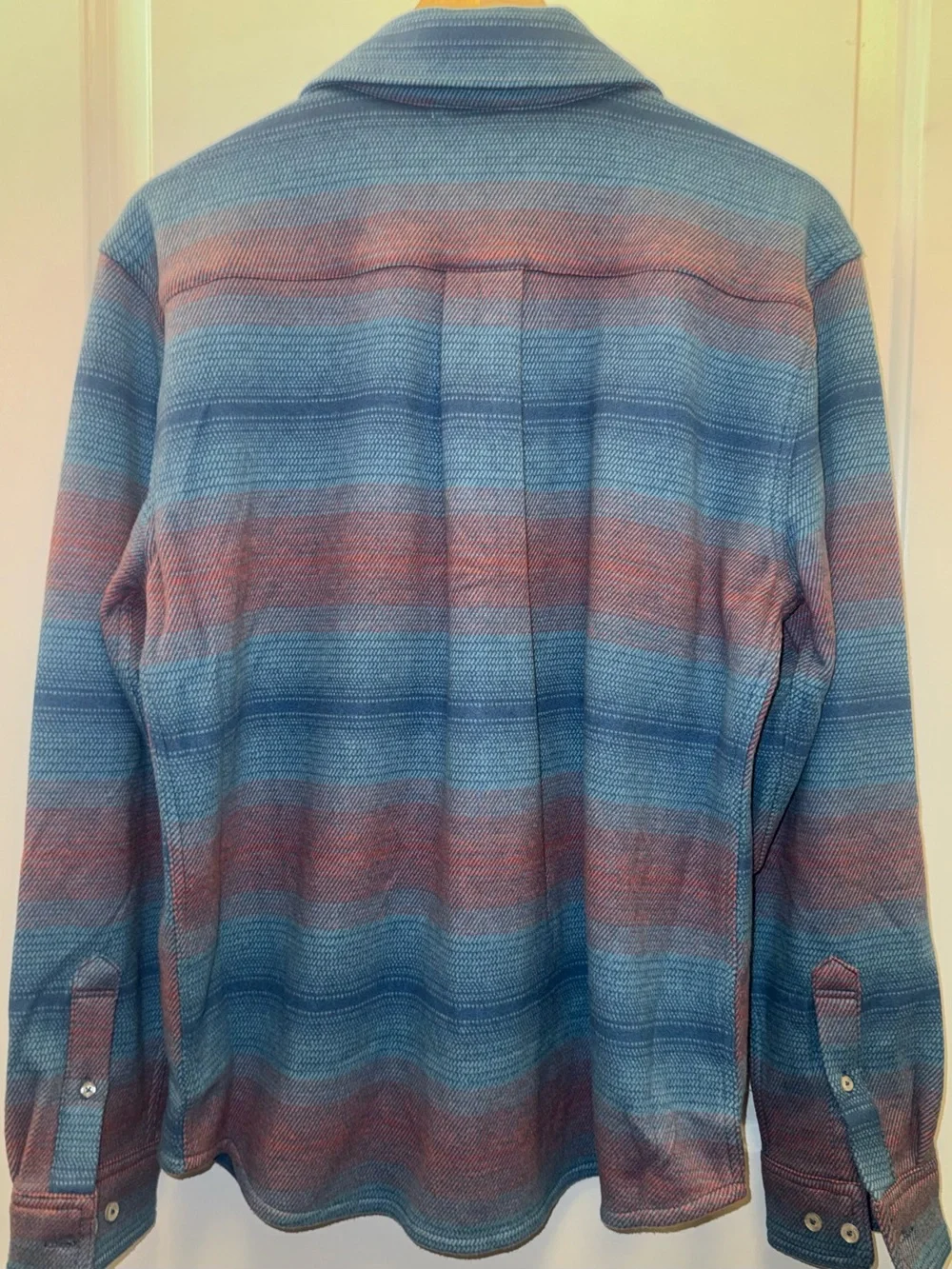 NWT Chubbies “The Sunset Stripe” Soft Brushed Knit Overshirt